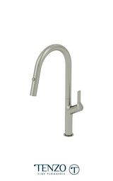 Single-handle kitchen faucet Lotus with pull-down & 2-Function hand shower
