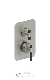 T-Box valve 3 fcts thermo Bellacio-F brushed gold