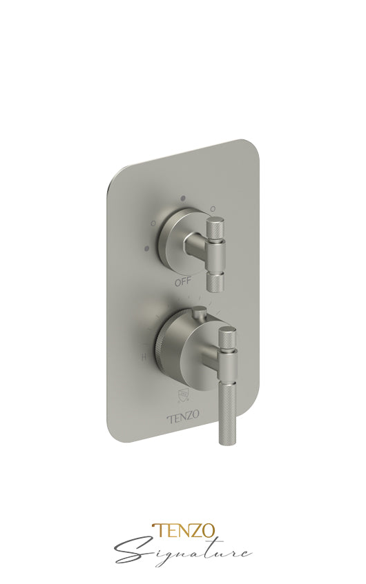 T-Box valve 3 fcts thermo Bellacio-F brushed gold