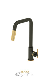 Single-handle kitchen faucet Bellacio with pull-down & 2-Function hand shower