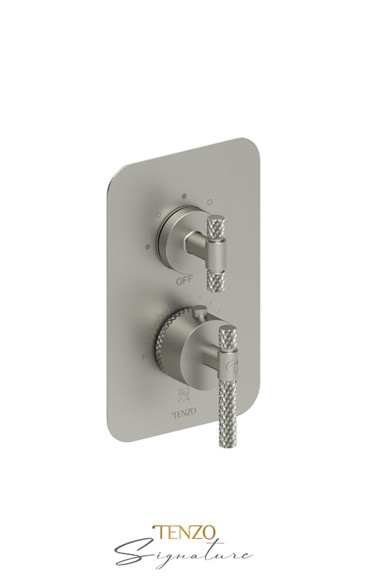T-Box valve 3 fcts thermo Bellacio-C brushed gold