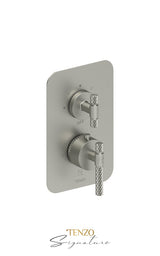 T-Box valve 3 fcts thermo Bellacio-C brushed gold