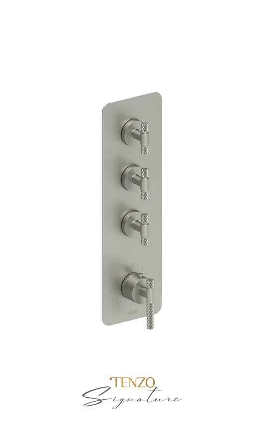 Extenza valve 3 fcts thermo Bellacio-C brushed gold