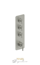 Extenza valve 3 fcts thermo Bellacio-C brushed gold
