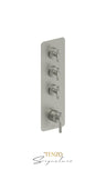 Extenza valve 3 fcts thermo Bellacio-C brushed gold