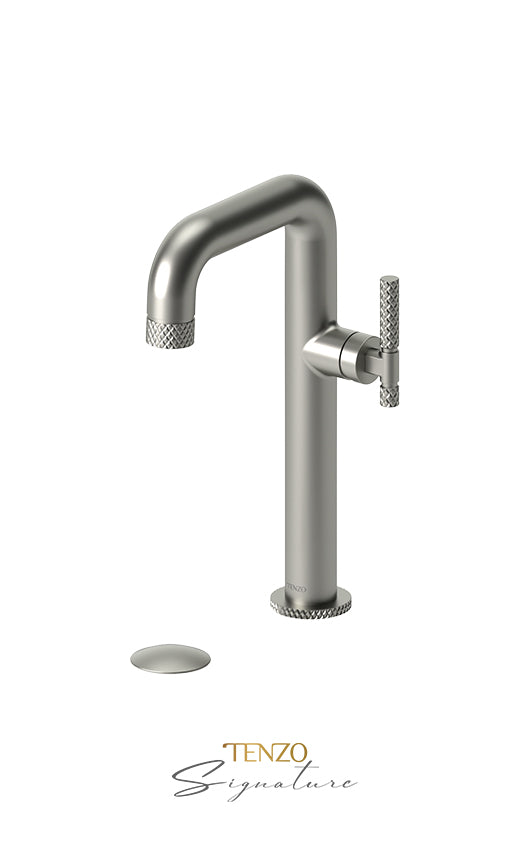 Tall single lavatory faucet with (overflow) drain Bellacio-C