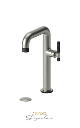 Tall single lavatory faucet with (overflow) drain Bellacio-C