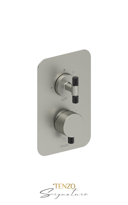 T-Box valve 3 fcts pres bal Bellacio-C brushed gold