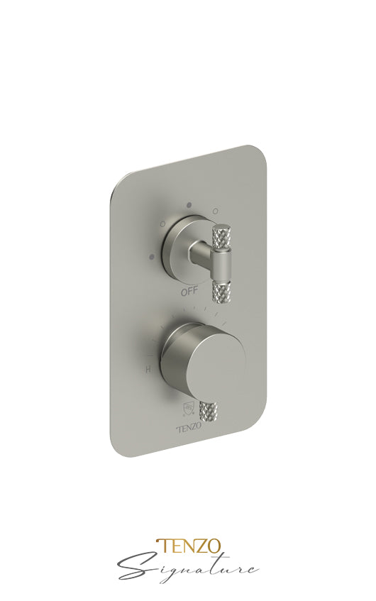 T-Box valve 3 fcts pres bal Bellacio-C brushed gold