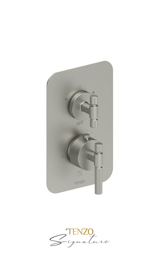 T-Box valve 2 fcts thermo Bellacio-F brushed gold