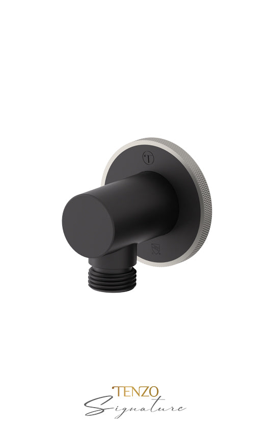 Wall supply elbow Bellacio-F brushed gold