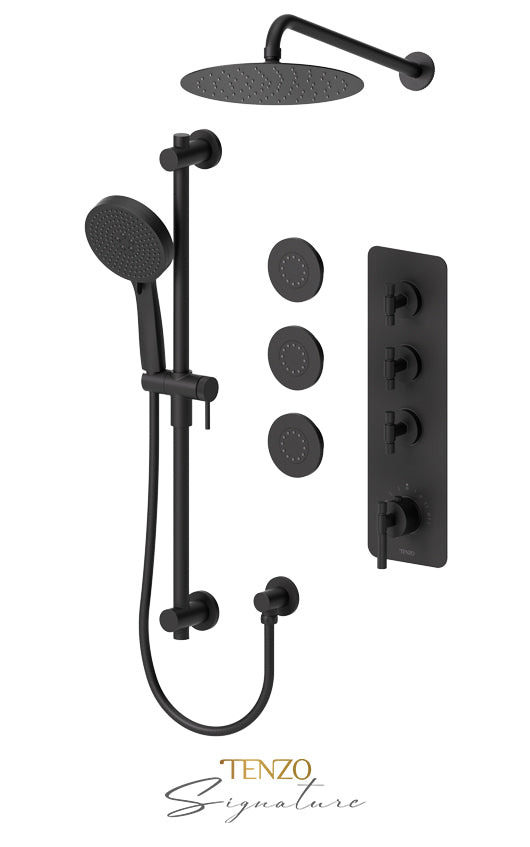 Extenza kit 3 fcts thermo Bellacio-F brushed gold