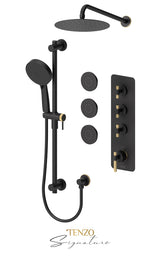 Extenza kit 3 fcts thermo Bellacio-F brushed gold