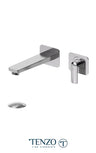 Wall mount lavatory faucet Delano with (overflow) drain