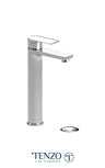Delano single hole tall lavatory faucet with (overflow) drain