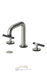 8" lavatory faucet with (overflow) drain Bellacio-F brushed gold