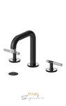 8" lavatory faucet with (overflow) drain Bellacio-F brushed gold