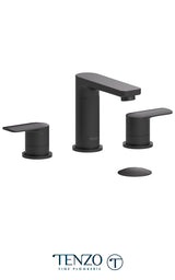 Delano 8in lavatory faucet with (overflow) drain