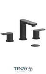 Delano 8in lavatory faucet with (W/O overflow) drain