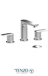 Delano 8in lavatory faucet with (overflow) drain