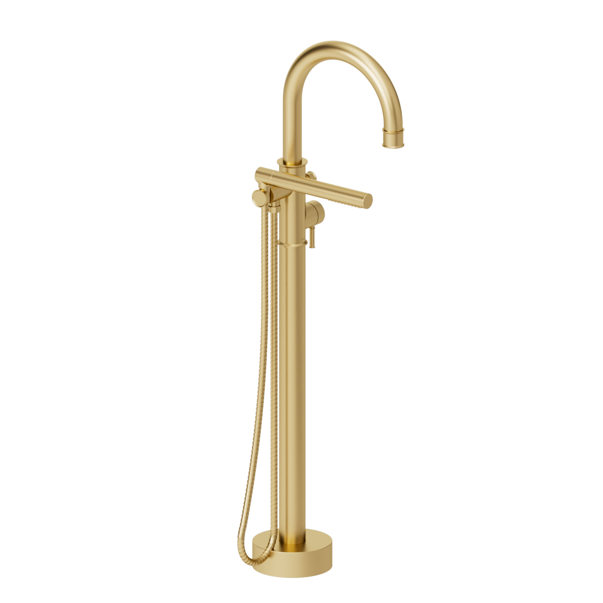 Alyss floor mount 3 pcs tub filler