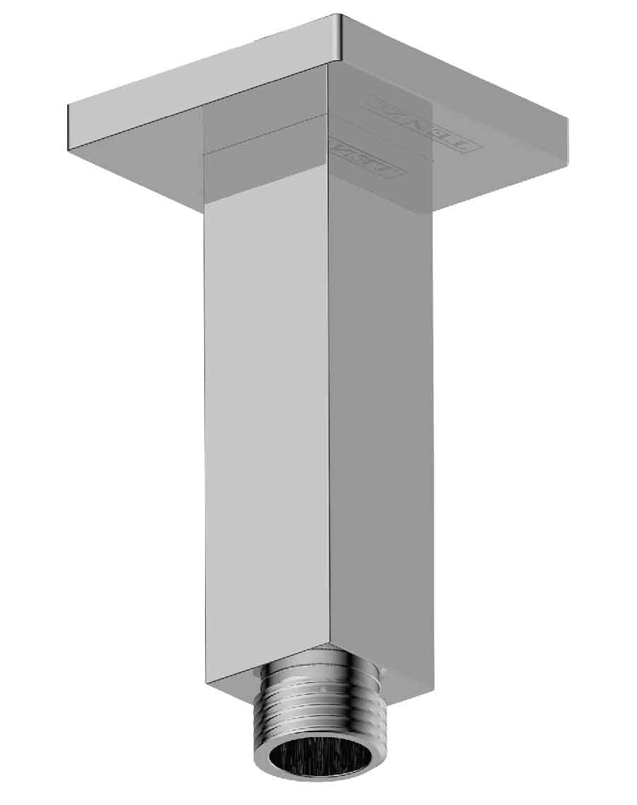 Ceiling shower arm squared 15cm [6"]