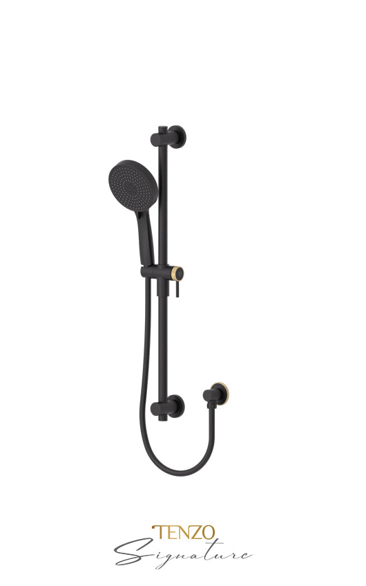 Sliding bar kit Bellacio-F brushed gold