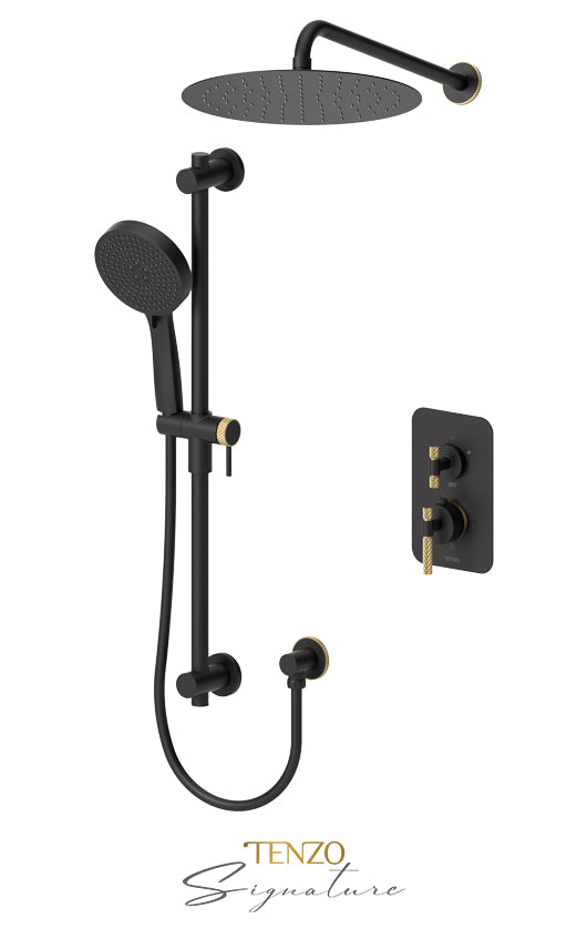 T-Box kit 2 fcts pres bal Bellacio-C brushed gold