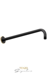 Wall mount shwr arm Bellacio-F brushed gold