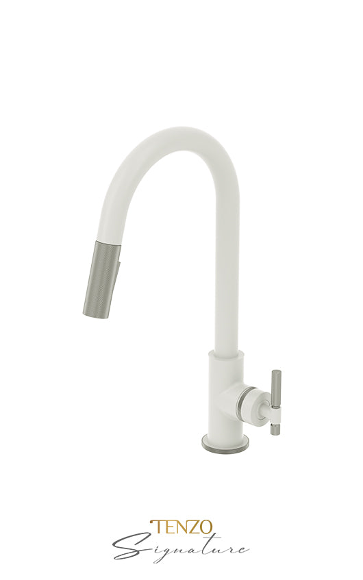 Single-handle kitchen faucet Bellacio with pull-down & 2-Function hand shower