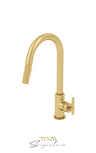 Single-handle kitchen faucet Bellacio with pull-down & 2-Function hand shower