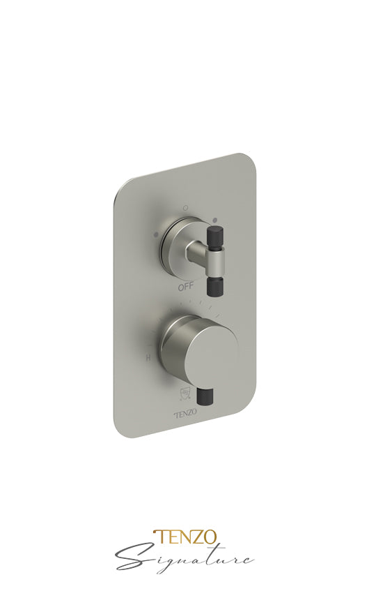 T-Box valve 2 fcts pres bal Bellacio-F brushed gold