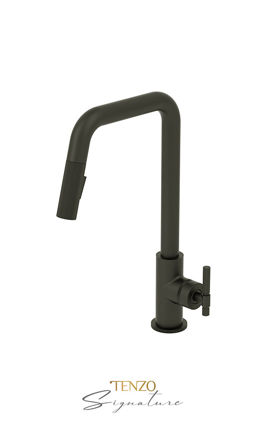 Single-handle kitchen faucet Bellacio with pull-down & 2-Function hand shower