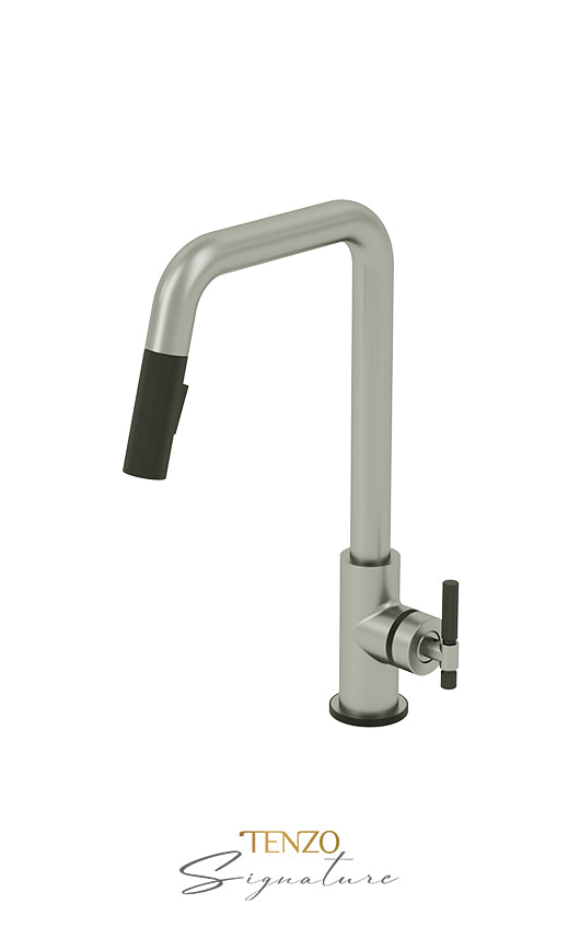 Single-handle kitchen faucet Bellacio with pull-down & 2-Function hand shower