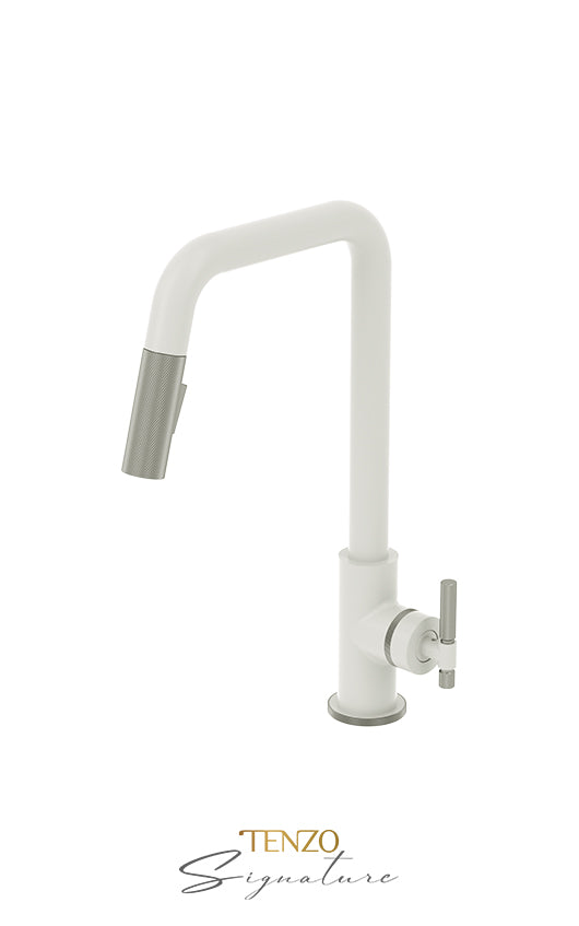 Single-handle kitchen faucet Bellacio with pull-down & 2-Function hand shower