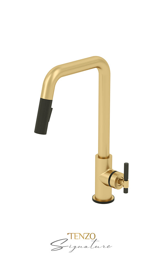 Single-handle kitchen faucet Bellacio with pull-down & 2-Function hand shower