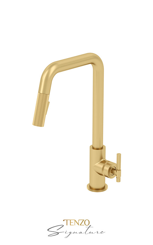 Single-handle kitchen faucet Bellacio with pull-down & 2-Function hand shower