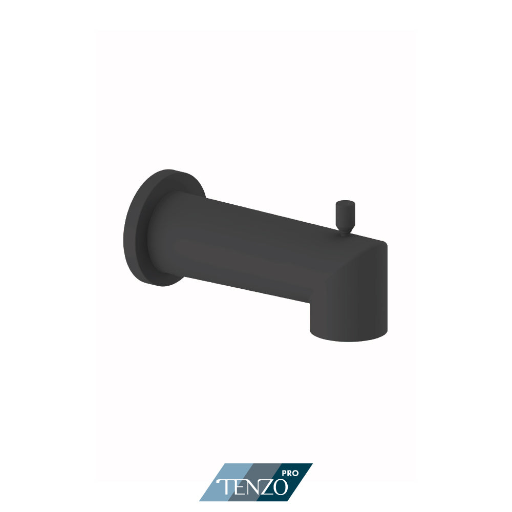 Diverter tub spout