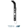 Evolo stainless steel shower column — 3 jets, pressure balanced / diverter