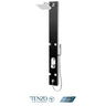 Evolo tempered glass shower column — 4 jets, pressure balanced / diverter