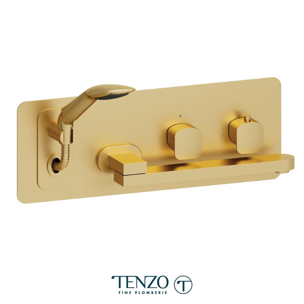 Trim for wall mount tub faucet with swivel spout Delano
