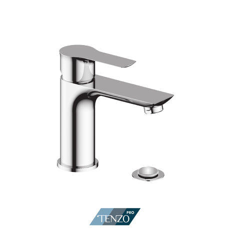 Single hole lavatory faucet