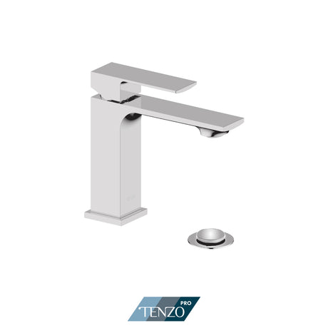Single hole lavatory faucet
