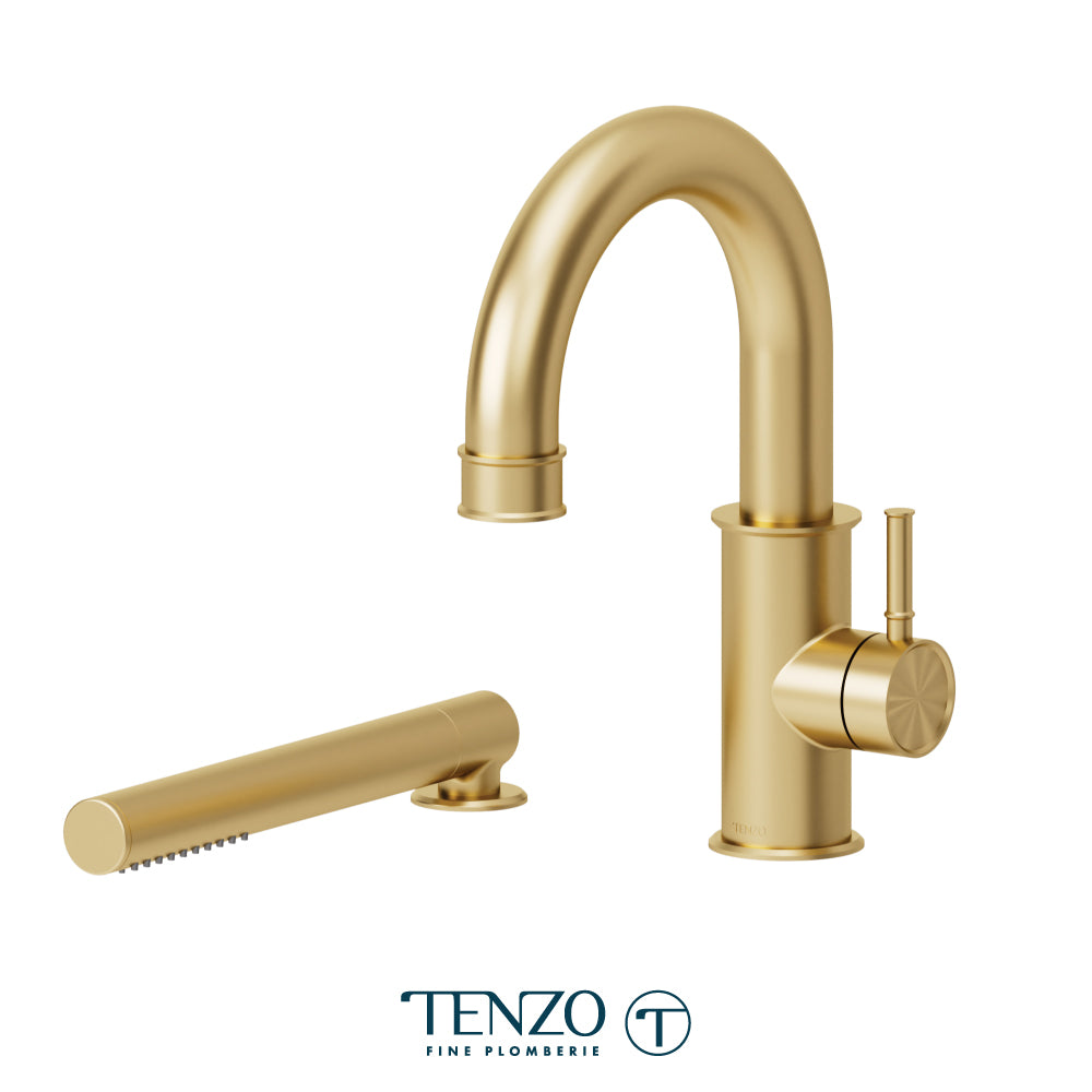 Deck mount 2 pcs tub filler Alyss