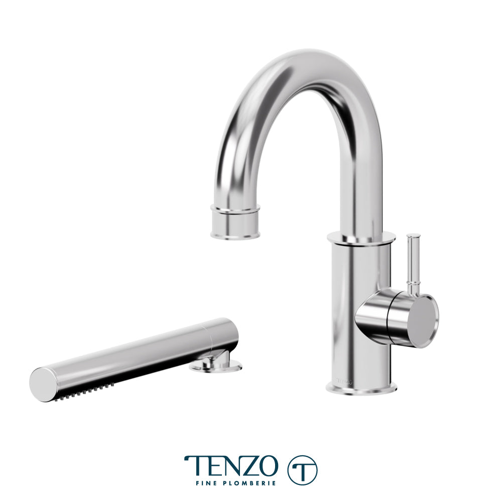 Deck mount 2 pcs tub filler Alyss