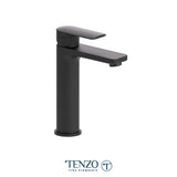 Delano single hole tall lavatory faucet with (overflow) drain