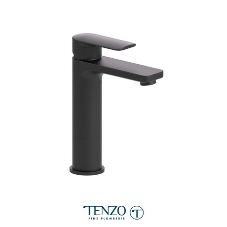 Delano single hole tall lavatory faucet with (overflow) drain