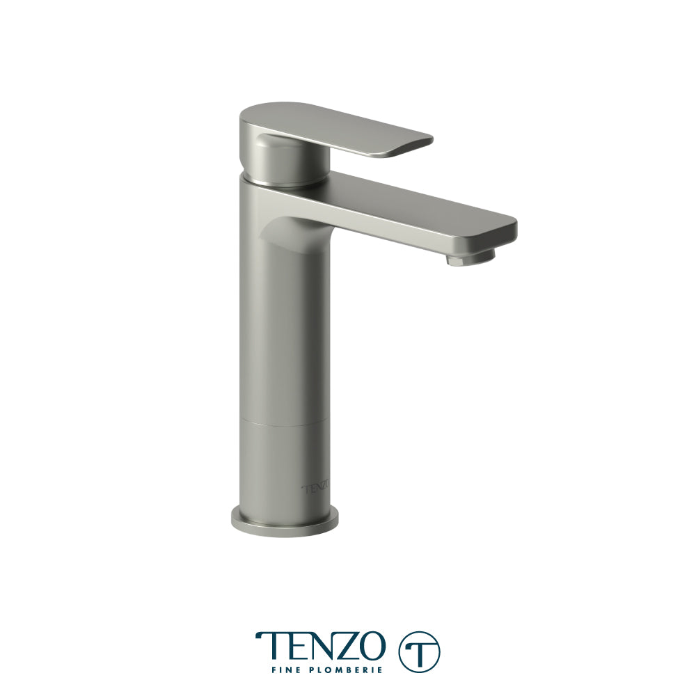 Delano single hole tall lavatory faucet with (overflow) drain
