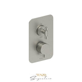 Trim for T-box valve 3 fcts pres bal Bellacio-C brushed gold