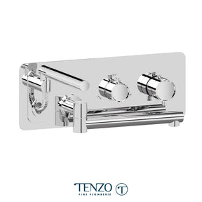 Wall mount tub faucet with swivel spout Alyss